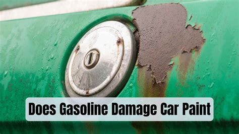 does gasoline damage car paint? how to keep your car's exterior looking brand new