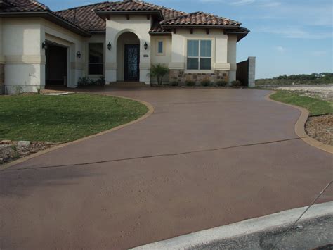 how to paint concrete driveway: the art of blending colors with concrete